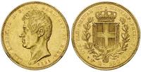 100 lirów 1835, Turyn, złoto, 32.24 g