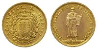 1 scudo 1974, złoto 3.00 g