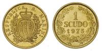 1 scudo 1975, złoto, 3.00 g