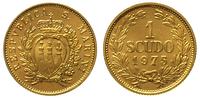 1 scudo 1975, złoto 3.00 g, Fr. 6