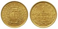 1 scudo 1975, złoto 3.02 g, Fr 6