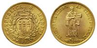 2 scudo 1974, złoto 6.03 g