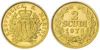2 scudo 1975, złoto 6.01 g