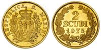 2 scudo 1975, złoto 5.99 g