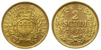 2 scudo 1975, złoto 6.00 g