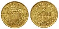 2 scudo 1975, złoto 6.01 g, Fr 5