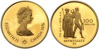 100 dolarow 1976, złoto prba 916, 16.98 g