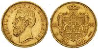 20 lei 1890, Bukareszt, złoto 6.44 g