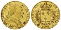 20 franków 1814A, Paryż, złoto 6.42 g