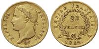 20 franków 1812 / A, złoto 6.45 g