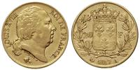 20 franków 1817 / A, złoto 6.45 g