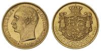 20 koron 1909, Kopenhaga, złoto, 8.95 g