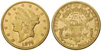 20 dolarów 1879 / S, San Francisco, złoto, 33,33