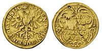 dukat 1648, złoto 3.32 g, moneta przedziurawiona