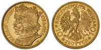 10 złotych 1925, Warszawa, Chrobry, złoto 3.22 g