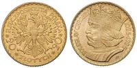 20 złotych 1925, Chrobry, złoto 6.45 g