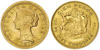 100 peso 1972, złoto 20.33 g