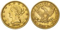 10 dolarów 1907, Filadelfia, złoto 16.67 g