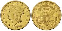 20 dolarów 1890/S, San Francisco, złoto 33.34 g