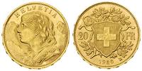 20 franków 1930, złoto 6.45 g