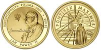 200 złotych 2002, Jan Paweł II, złoto 15.51 g, m
