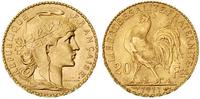 20 franków 1911/A, Paryż, złoto 6.45 g