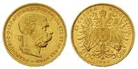 20 koron 1893, złoto 6.77 g,
