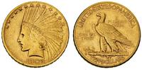 10 dolarów 1909/S, San Francisco, złoto 16.63
