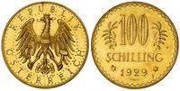 100 szylingów 1929, złoto 23.52 g