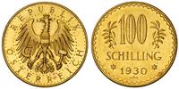 100 szylingów 1930, złoto 23.52 g