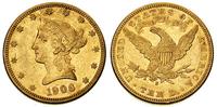 10 dolarów 1906/S, San Francisco, złoto 16.64 g