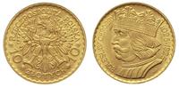 10 złotych 1925, Chrobry, złoto 3.23 g