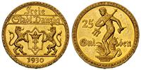 25 guldenów 1930, złoto 7.97 g