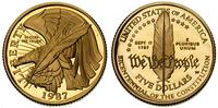 5 dolarów 1987, złoto 8.37 g
