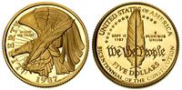 5 dolarów 1987, złoto 8.33 g