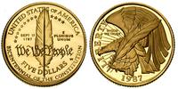 5 dolarów 1987, złoto