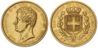 100 lirów 1835, złoto 32.14 g