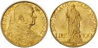 100 lirów 1932, złoto 8.78 g