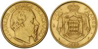 100 franków 1882, złoto 32.25 g, rzadki rocznik,
