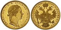 dukat 1854/A, Wiedeń, złoto 3.48 g