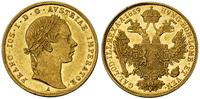 dukat 1859/A, Wiedeń, złoto 3.48 g