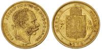 20 franków= 8 forintów 1874/KB, Kremnica, złoto 