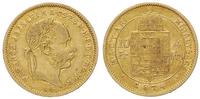 10 franków= 4 forinty 1874/K.B, Kremnica, złoto 