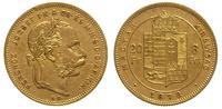20 franków = 8 forintów 1878/K.B., Kremnica, zło