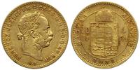 4 forinty = 10 franków 1882 / KB, Kremnica, złot