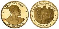 4 maloti 1966, złoto 15.96 g
