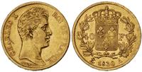 40 franków 1830/A, Paryż, złoto 12.87 g