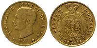 40 lirów 1811/M, Mediolan, złoto 12.79 g, Fr. 5