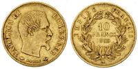 10 franków 1859/A, Paryż, złoto 3.22 g