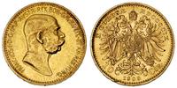 10 koron 1909, Wiedeń, złoto 3.39 g